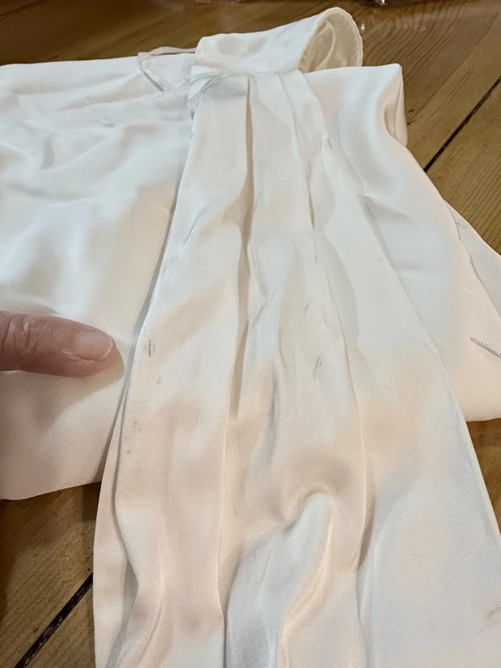 Abercrombie & Fitch One-Shoulder White Fringe-Scarf Cocktail Club Wedding Dress - Picture 12 of 14